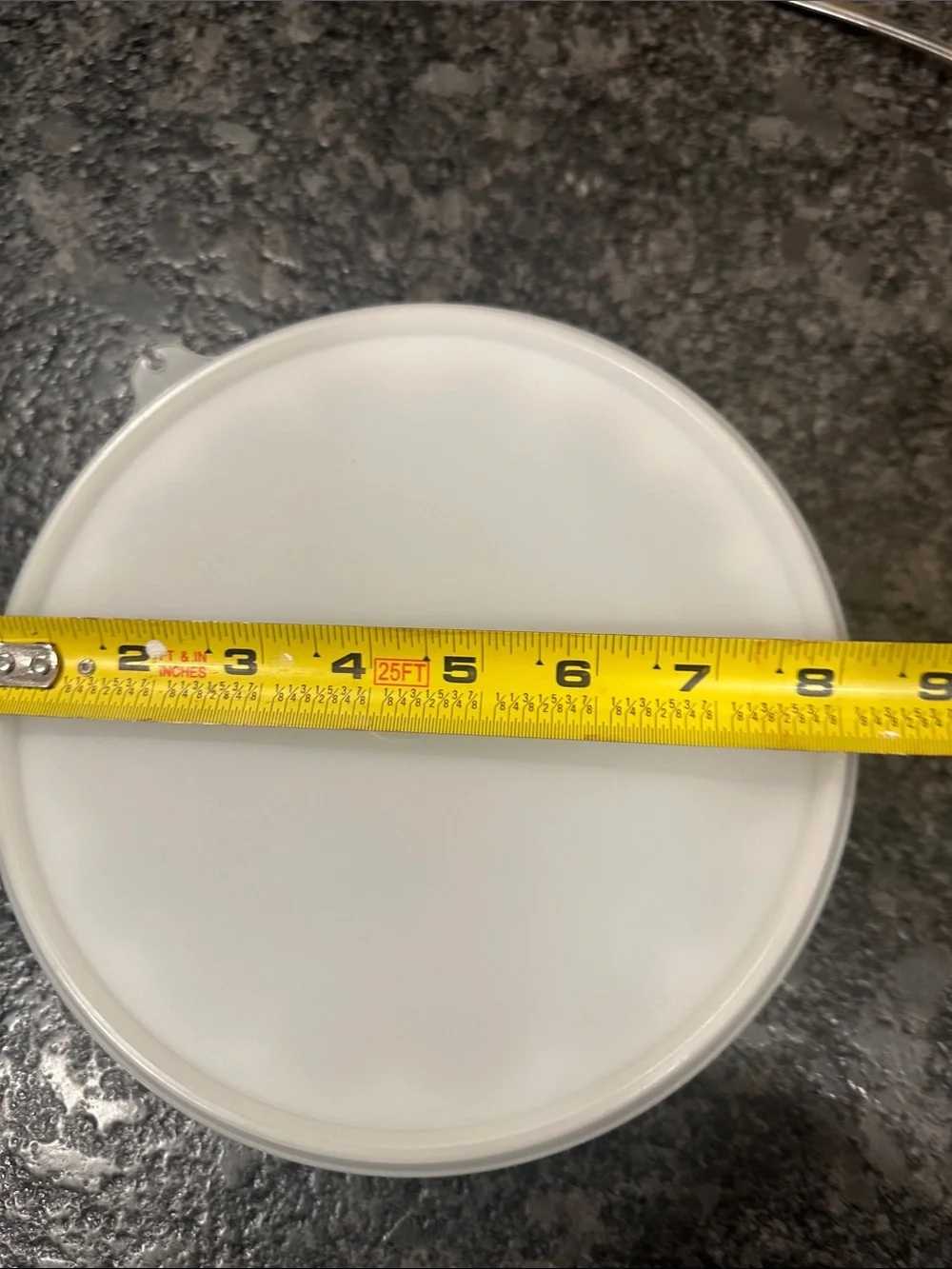 Tupperware White Heart-Top Gelatin Mold